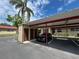 Assigned covered parking with storage units; a practical amenity for residents in this community at 601 N Hercules Ave # 403, Clearwater, FL 33765