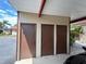 Dedicated storage units offer extra space for residents in a convenient, covered parking area at 601 N Hercules Ave # 403, Clearwater, FL 33765
