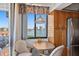 Cozy breakfast nook with a view, adjacent to the kitchen at 6158 Palma Del Mar S Blvd # 406, St Petersburg, FL 33715