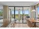 Lanai with a view of the community grounds at 6158 Palma Del Mar S Blvd # 406, St Petersburg, FL 33715