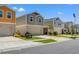 Charming two story home with a manicured lawn, and a two car garage at 7580 Freesia Trce, Wesley Chapel, FL 33545