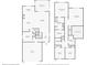 Detailed floorplan of a two-story home showing layout of all rooms and dimensions at 8306 Red Spruce Ave, Riverview, FL 33578