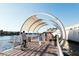 Picturesque pier view with modern architectural structure and scenic waterfront at 1108 W Charter St, Tampa, FL 33602