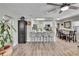 Bright and airy living space with an open floorplan, modern finishes, and great flow at 1623 San Mateo Dr, Dunedin, FL 34698