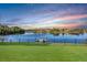 Scenic backyard view of the lake at 17927 Bahama Isle Cir, Tampa, FL 33647