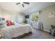 Cozy bedroom with closet and window at 17927 Bahama Isle Cir, Tampa, FL 33647