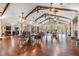A well-lit gathering space features high ceilings, stylish furnishings, and inviting atmosphere at 17927 Bahama Isle Cir, Tampa, FL 33647