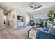 Cozy loft area perfect for relaxation with natural light and view of backyard at 17927 Bahama Isle Cir, Tampa, FL 33647