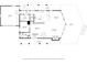 Detailed floor plan showing layout of rooms, including kitchen, living room, bedroom and garage at 20926 Ragan Ln, Land O Lakes, FL 34638
