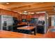 Kitchen featuring stainless steel appliances, wooden cabinets, and wood countertops at 20926 Ragan Ln, Land O Lakes, FL 34638
