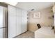 Bright office space with built-in cabinets and a workspace area at 400 Island Way # 1708, Clearwater Beach, FL 33767