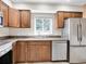 Kitchen featuring stainless steel appliances and granite countertops at 4500 23Rd S Ave, St Petersburg, FL 33711