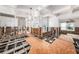 Bright kitchen in mid-renovation featuring open framing, pendant lighting, and cabinetry at 5426 Venetian Ne Blvd, St Petersburg, FL 33703
