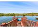 Private dock offering direct water access and scenic waterfront views at 6633 Driftwood Dr, Hudson, FL 34667