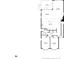 Floor plan showcasing the kitchen, dining area, living room, bedrooms, baths, and foyer dimensions for a complete layout overview at 8685 E Bay Dr, Treasure Island, FL 33706