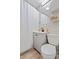 Cozy bathroom featuring a shower with neutral tiling and a vanity with a modern black faucet at 8829 93Rd St, Seminole, FL 33777