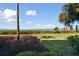 Scenic backyard with lush greenery and waterfront view providing a serene and picturesque setting at 1030 Tidewater Shores Loop # 104, Bradenton, FL 34208
