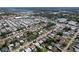 An aerial view highlighting the residential neighborhood with its close proximity to local amenities at 10754 63Rd Ave, Seminole, FL 33772