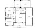 Detailed floor plan showing the layout of the home, room dimensions, and closet placements at 10754 63Rd Ave, Seminole, FL 33772