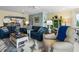 Open living area with lots of natural lighting featuring comfortable seating at 1804 Bunker Hill Dr, Sun City Center, FL 33573