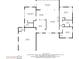 Detailed floor plan showcases the layout of the home, including dimensions of each room at 3960 13Th Ne Way, St Petersburg, FL 33703