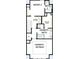 Floorplan featuring the third floor with the bedrooms and bathrooms at 6605 N Nebraska Ave # 28, Tampa, FL 33604