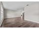 Bright, spacious living room with hardwood floors at 7401 Hancock St, Riverview, FL 33578