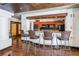 Chic bar area with countertop seating and modern appliances, ideal for entertaining guests and socializing at 100 4Th S Ave # 207, St Petersburg, FL 33701