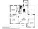 Detailed floor plan showcasing the layout of this 953 sqft property with three bedrooms and spacious living areas at 1000 8Th Sw Ave, Largo, FL 33770