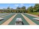 Fun cornhole court with multiple lanes, great for outdoor entertainment and friendly competitions at 10048 Cleghorn Dr, San Antonio, FL 33576