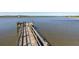Community dock with view of the waterfront, providing access for boating and water activities at 1010 Mango Ct, Oldsmar, FL 34677