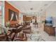 Bright living space featuring an open floor plan with a seamless flow into kitchen at 10612 Glencorse Ter, Bradenton, FL 34211