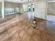 A spacious living room with tile floors at 1715 Delaware Ne Ave, St Petersburg, FL 33703