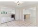 Bright dining space with tile floors, open layout, and seamless flow to other living areas at 230 Davison Ne Ave, St Petersburg, FL 33703