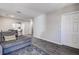 Open-concept living area showcasing seamless flow between living, dining, and kitchen spaces at 813 Helena Dr, Largo, FL 33770