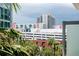 Scenic balcony view featuring surrounding buildings, trees, and a glimpse of the cityscape at 111 N 12Th St # 1426, Tampa, FL 33602
