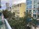 Urban view from a balcony overlooking city buildings, greenery, and street scene at 111 N 12Th St # 1426, Tampa, FL 33602