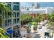 Scenic view of a building overlooking a park and various buildings showcasing the vibrant neighborhood at 111 N 12Th St # 1426, Tampa, FL 33602