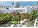Overlook of the city park, showing mature trees, lush landscaping and an inviting neighborhood vibe at 111 N 12Th St # 1426, Tampa, FL 33602