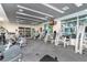 A bright gym featuring multiple exercise machines, large windows for natural light, and modern fixtures at 111 N 12Th St # 1426, Tampa, FL 33602