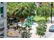 Inviting community park with green space, seating, modern art, and mature trees offering relaxation and enjoyment at 111 N 12Th St # 1426, Tampa, FL 33602