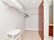 Spacious walk-in closet with ample shelving and storage for an organized wardrobe at 111 N 12Th St # 1426, Tampa, FL 33602