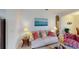 Comfortable living room featuring stylish decor, plush seating, and an inviting ambiance perfect for relaxation at 11822 Crawford Parrish Ln, Parrish, FL 34219