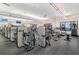 Well-equipped community gym with modern machines, weightlifting equipment, and fitness monitors at 13823 Messina Loop # 204, Bradenton, FL 34211