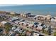 See this property and its proximity to the beach. and other real estate in this aerial view at 17035 Gulf Blvd # 202, North Redington Beach, FL 33708
