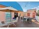 Relax on the outdoor terrace, furnished with tables and chairs and a great place to socialize at 17035 Gulf Blvd # 202, North Redington Beach, FL 33708