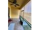 Inviting outdoor patio with sunshades for comfort and privacy at 1706 Trailwater St, Ruskin, FL 33570