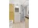 Bathroom boasts a tub, a countertop, a mirror, and storage at 19029 Us Highway 19 N # 2-12, Clearwater, FL 33764