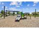 A colorful playground provides a fun and safe environment for children within the community at 19398 Great Intention Way, Lutz, FL 33558