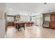 Bright, spacious kitchen with a center island, casual dining area, and plenty of natural light at 2490 E Vina Del Mar Blvd, St Pete Beach, FL 33706